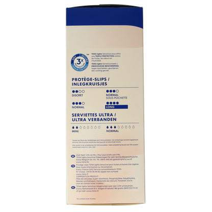 Tena Lights liner long 20.00 Stuks