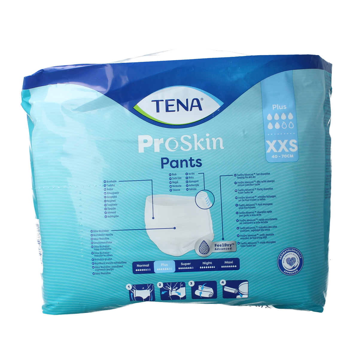 Tena Proskin pants plus XXS 14.00 Stuks