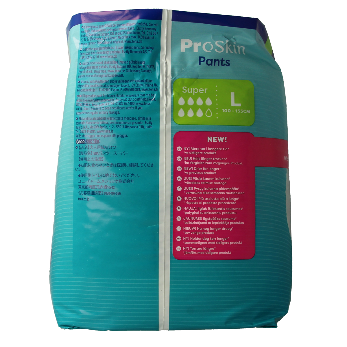 Tena Proskin pants super L 12.00 Stuks
