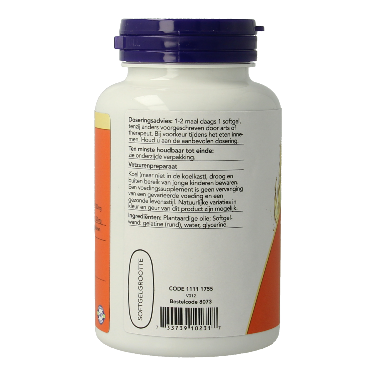 NOW Teunisbloemolie extra 1300mg 60.00 Softgels