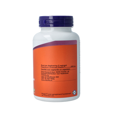 NOW Magtein magnesium L-threonaat 90.00 Vegetarische capsules