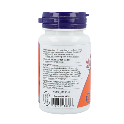 NOW Co-Q10 ubiquinol 50mg 60.00 Softgels