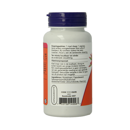 NOW Vitamine D3 1000IE & Vitamine K2 120.00 Vegetarische capsules