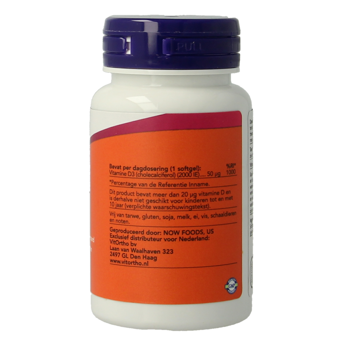 NOW Vitamine D3 2000IE 240.00 Softgels