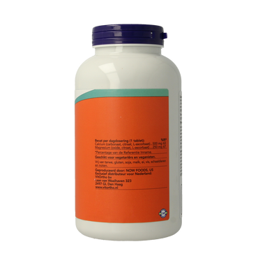NOW Calcium 500mg magnesium 250mg 250.00 Tabletten