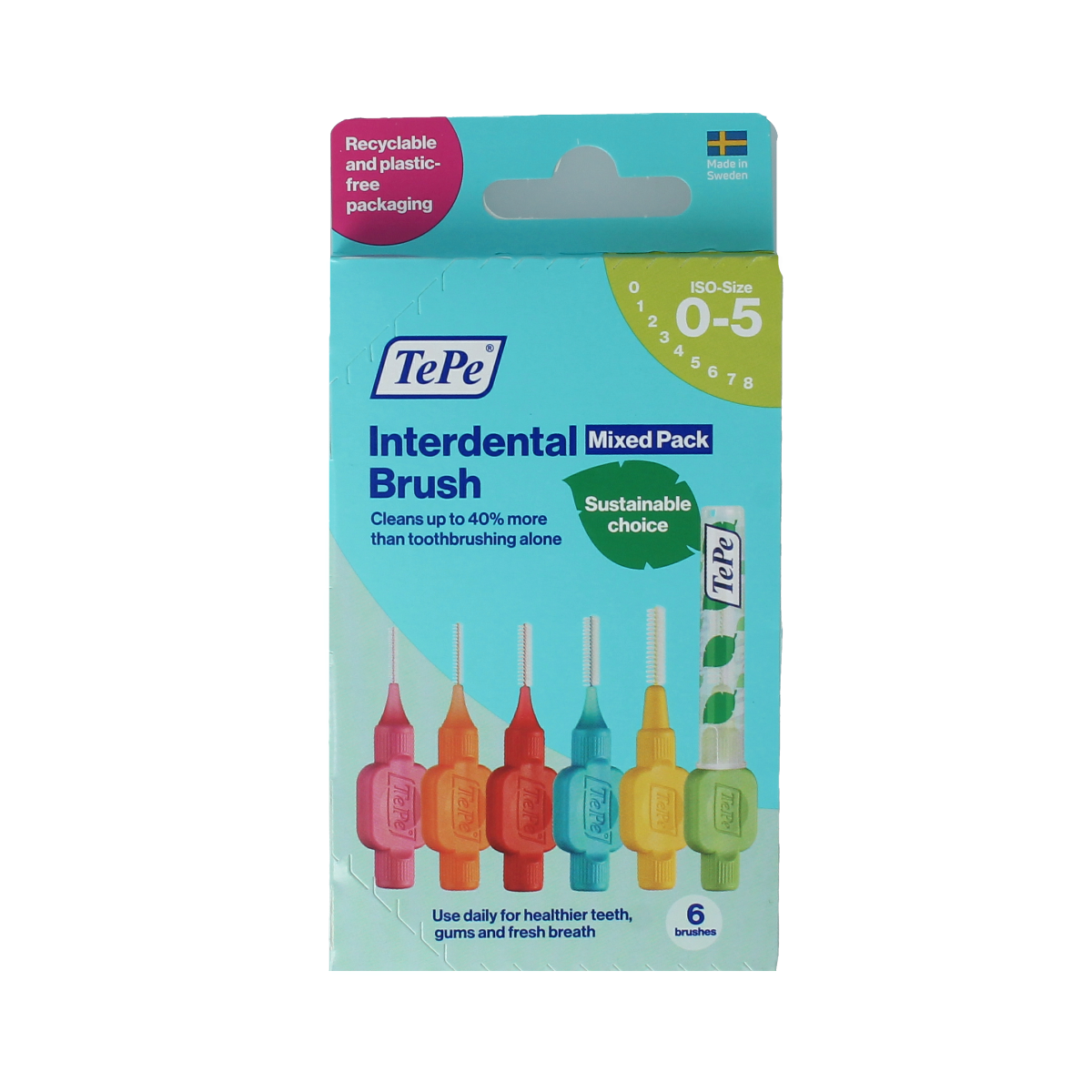 TePe Inderdentale rager mix pack 6.00 Stuks