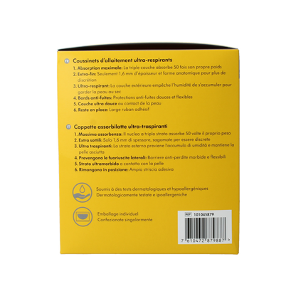 Medela Zoogcompressen ultra ademend 60.00 Stuks
