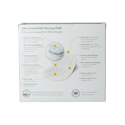 Medela Zoogcompressen ultra ademend 60.00 Stuks
