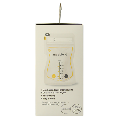 Medela Moedermelk bewaarzakjes 210ml 50.00 Stuks