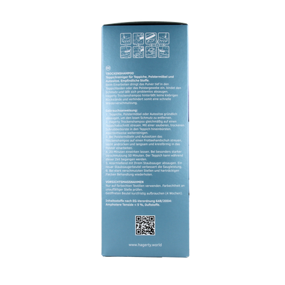 Hagerty Tapijt droogshampoo 500.00 Gram