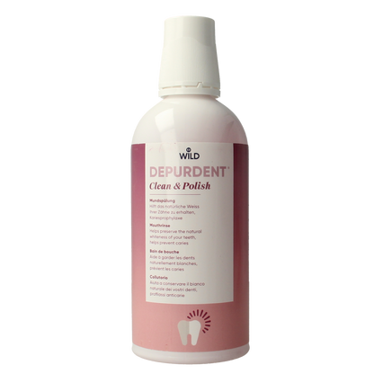 Wild  Depurdent clean & polish mondwater 500.00 Milliliter