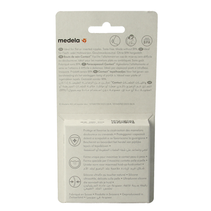 Medela Contact tepelhoedjes maat M 1.00 Paar