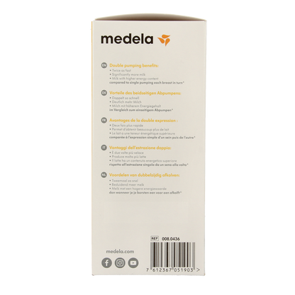 Medela Symphony afkolfset dubbel L 1.00 Set