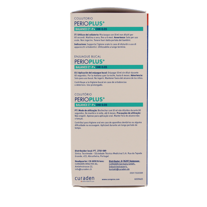 Curaprox Perio plus+ balance CHX 0.05 mondspoeling 200.00 Milliliter