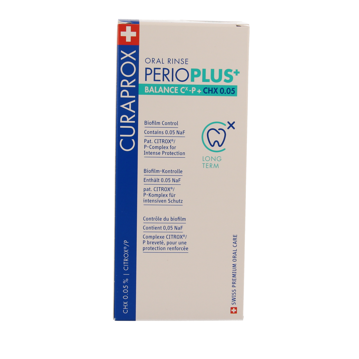 Curaprox Perio plus+ balance CHX 0.05 mondspoeling 200.00 Milliliter