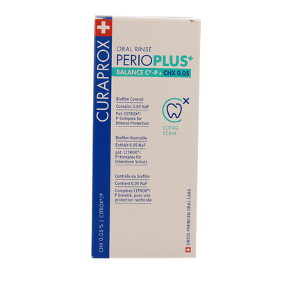 Curaprox Perio plus+ balance CHX 0.05 mondspoeling 200.00 Milliliter