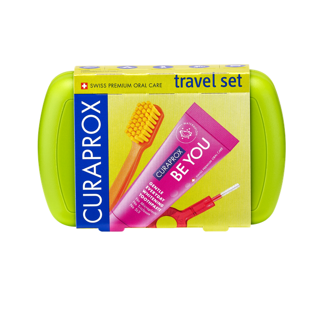 Curaprox Reisset groen 1.00 Set