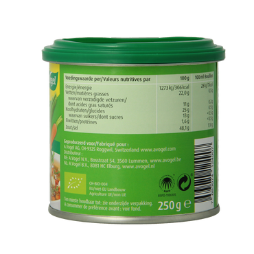 A Vogel Herbamare bouillonbasis bio 250.00 Gram