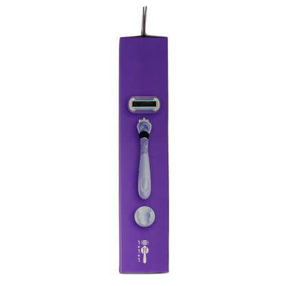 Gillette Venus deluxe smooth swirl razor 1.00 Stuks