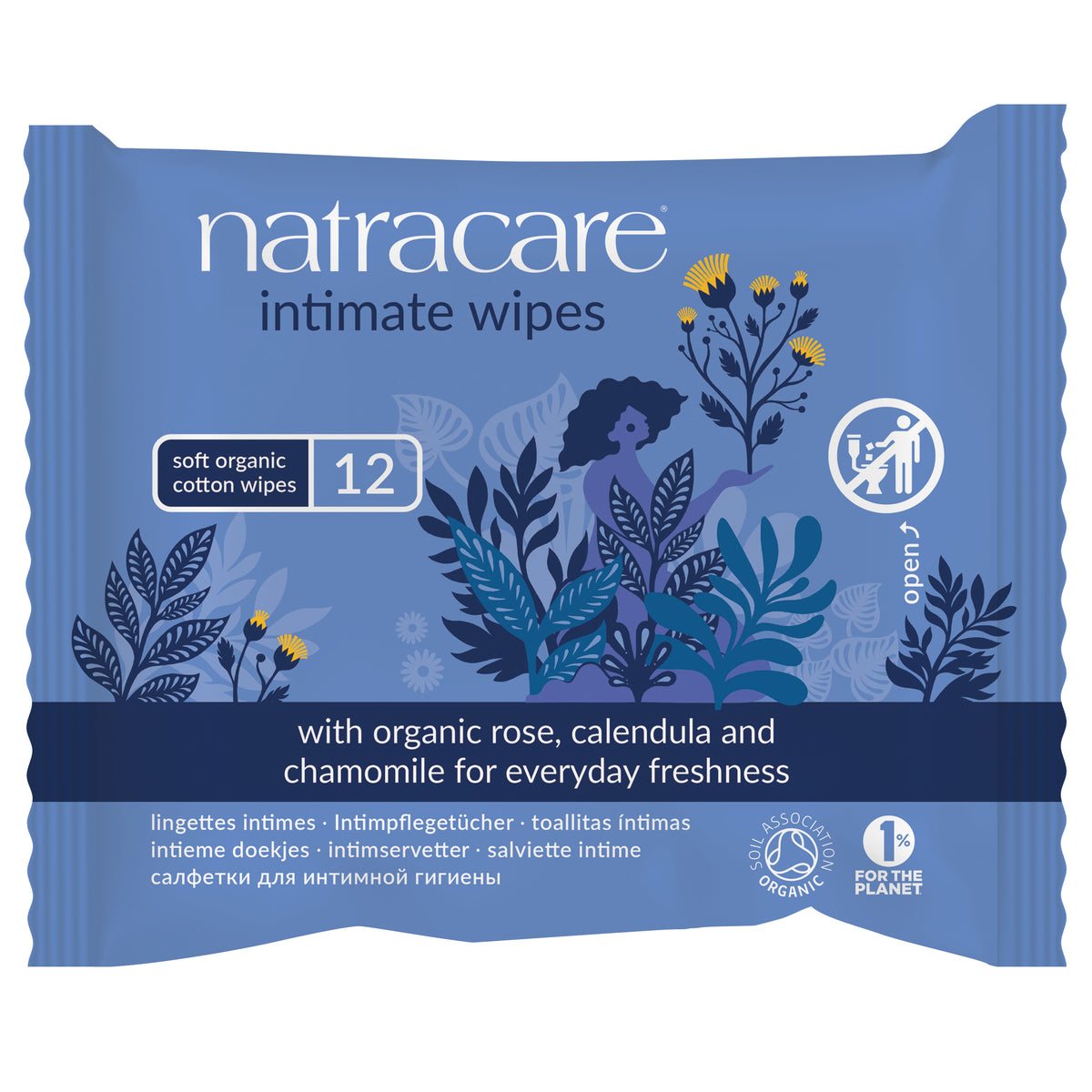 Natracare Intiem hygienische doekjes 12.00 Stuks