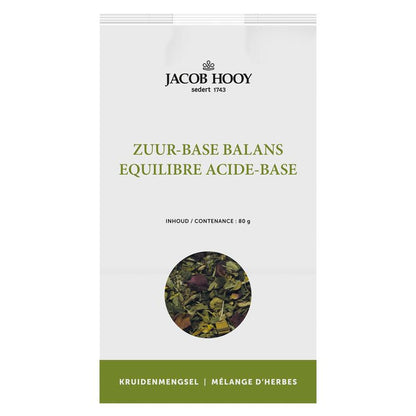Jacob Hooy Zuur base balans 80.00 Gram