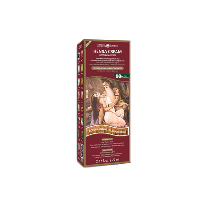 Surya Brasil Henna haarverf creme goud blond 70.00 Milliliter