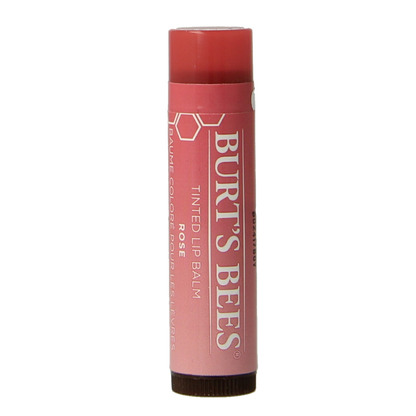 Burt's Bees Getinte lippenbalsem rose 4.25 Gram