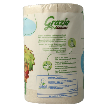 Grazie Natural Toiletpapier 3-laags 4.00 Stuks