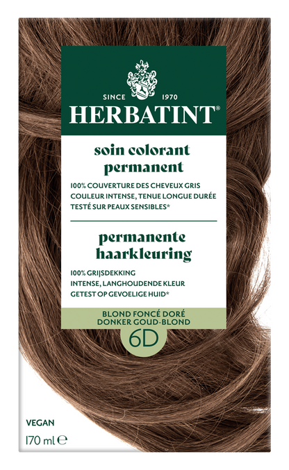 Herbatint 6D donker goudblond 170.00 Milliliter