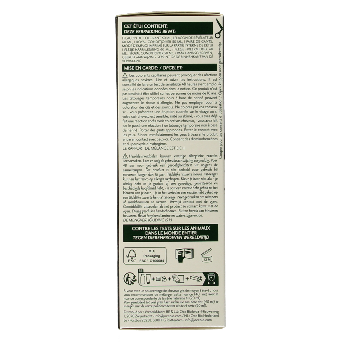 Herbatint 4C As kastanje 170.00 Milliliter