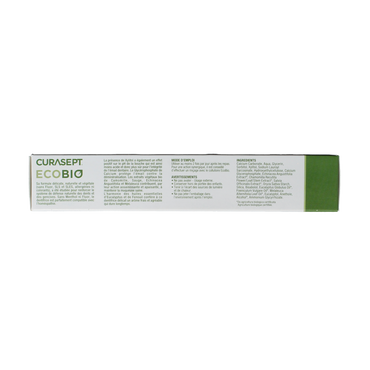 Curasept EcoBio tandpasta 75.00 Milliliter