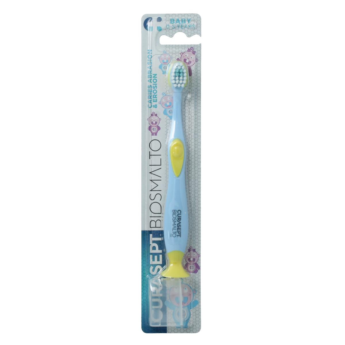 Curasept Biosmalto tandenborstel baby 0-3 jaar 1.00 Stuks