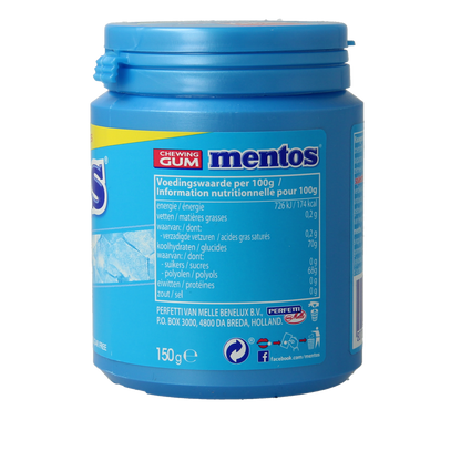 Mentos Gum XL mighty mint pot 150.00 Gram