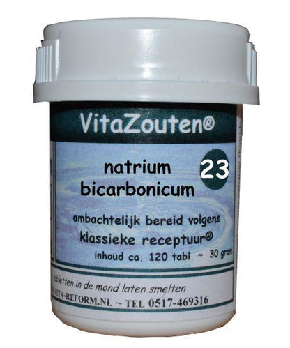 Vitazouten Natrium bicarbonicum VitaZout nr. 23 120.00 Tabletten