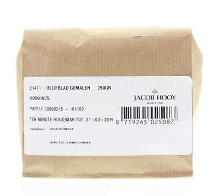 Jacob Hooy Olijfblad gemalen 250.00 Gram