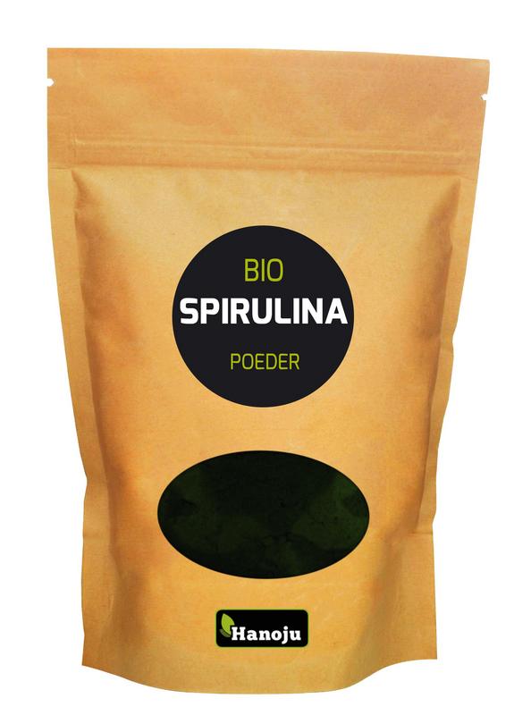 Hanoju Spirulina poeder bio 500.00 Gram