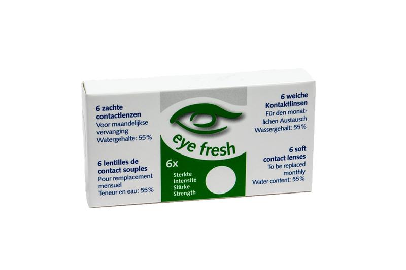 Eyefresh Maandlenzen -3.75 6.00 Stuks