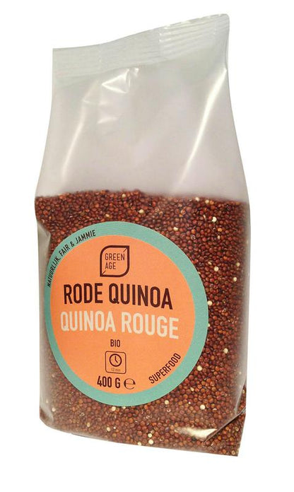 Greenage Quinoa rood bio 400.00 Gram