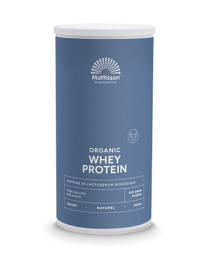 Mattisson Wei whey proteine naturel 80% bio 450.00 Gram