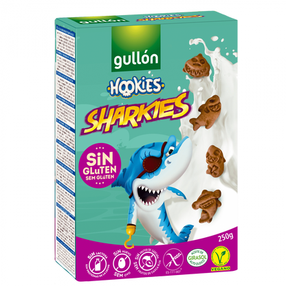 Gullon Sharkies glutenvrij 250.00 Gram