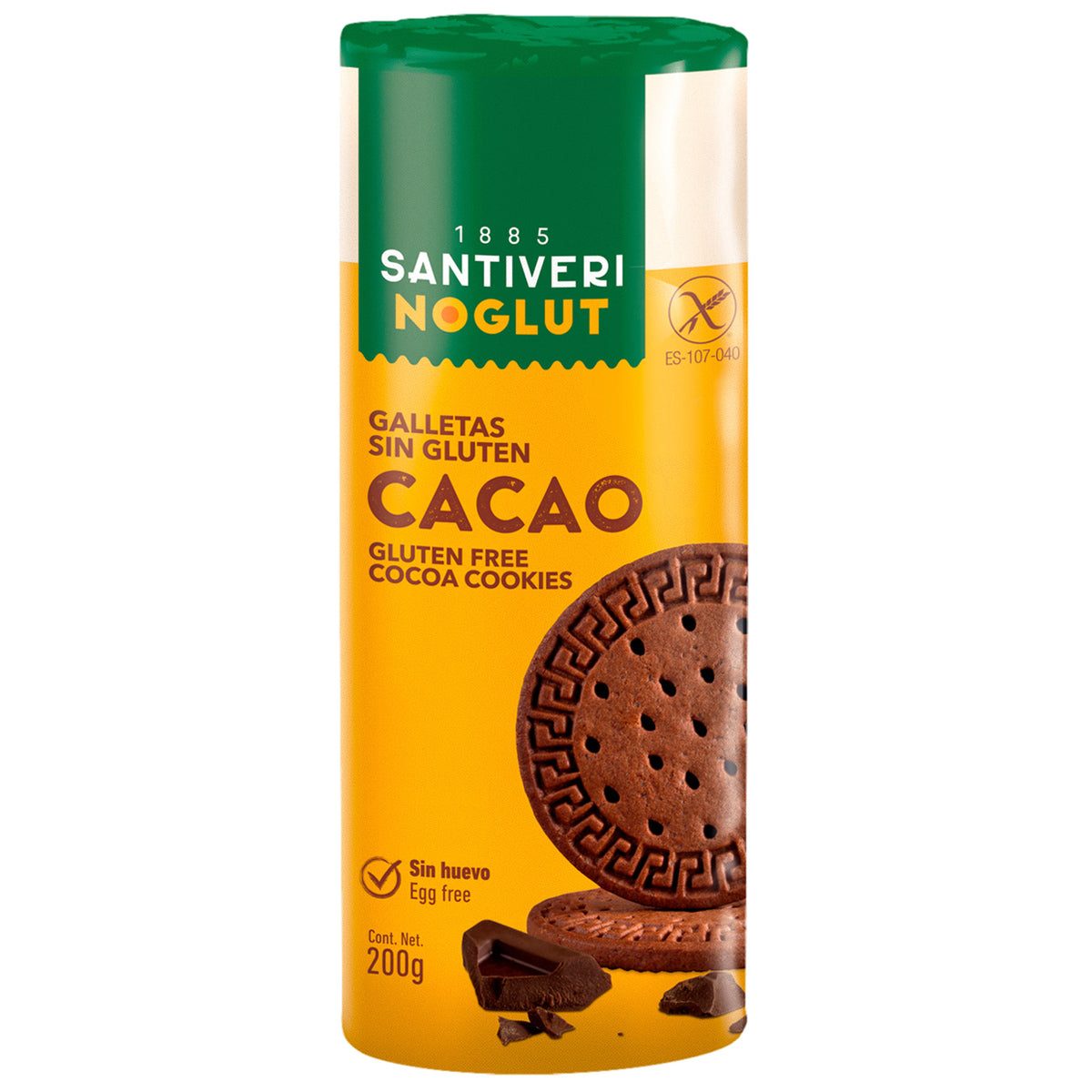 Santiveri Digestive cacao glutenvrij 200.00 Gram