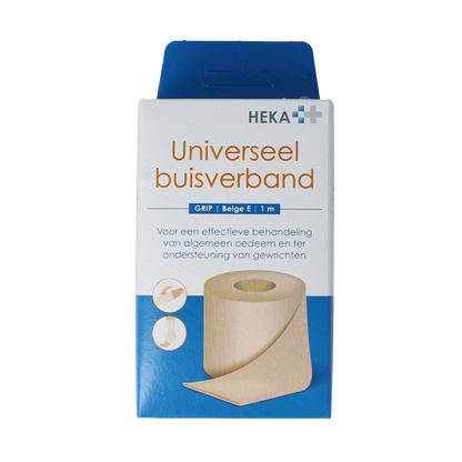 Heka Grip compress beige E 1.00 Stuks