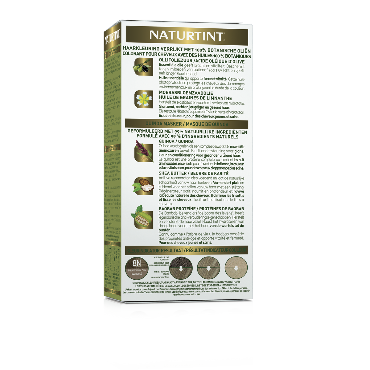Naturtint 8N Tarwekiem blond 170.00 Milliliter