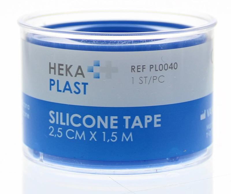 Hekaplast Silicone tape ring 1.5m x 2.5cm 1.00 Stuks