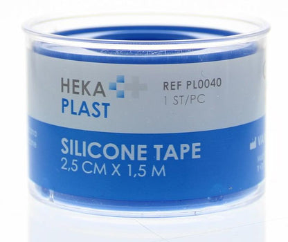 Hekaplast Silicone tape ring 1.5m x 2.5cm 1.00 Stuks