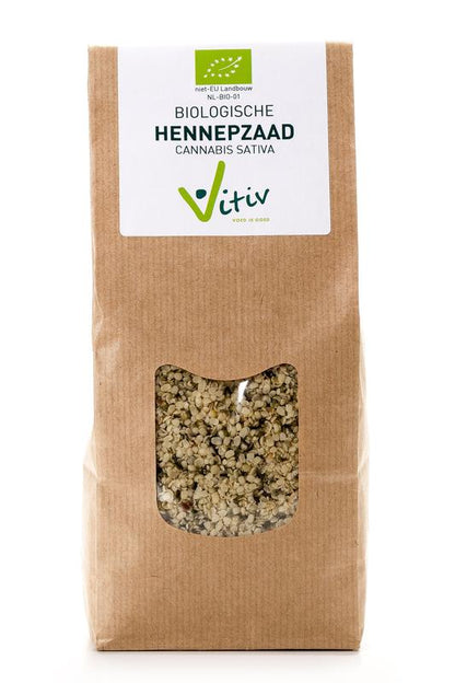 Vitiv Hennepzaad bio 1.00 Kilogram