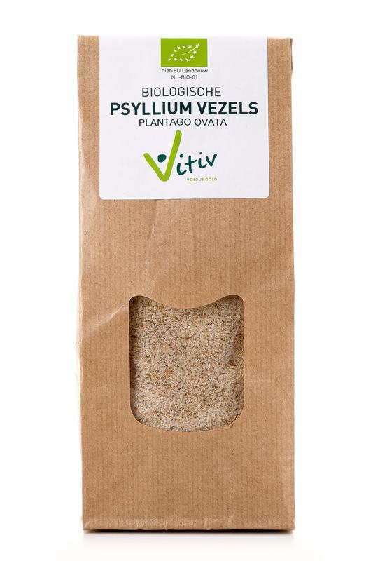 Vitiv Psyllium husk vezels bio 250.00 Gram