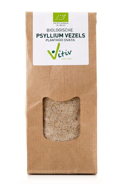 Vitiv Psyllium husk vezels bio 250.00 Gram