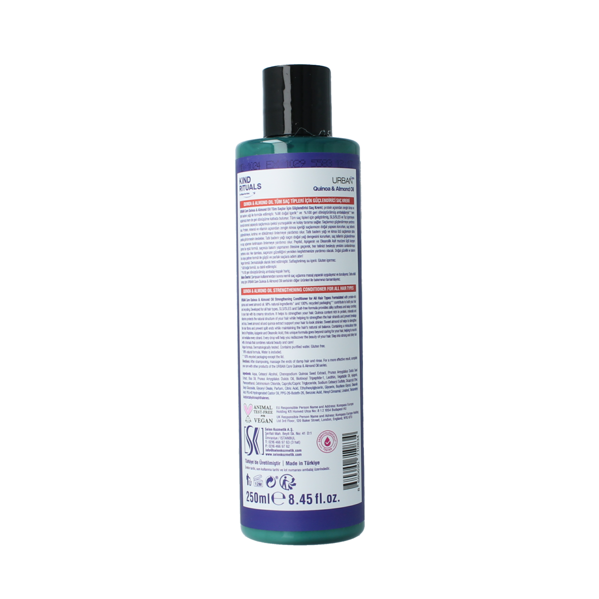 Urban Care Kind rituals quinoa & almond hair conditioner 250.00 Milliliter