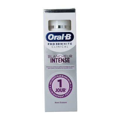 Oral B Tandpasta 3D white clinical radiant 75.00 Milliliter